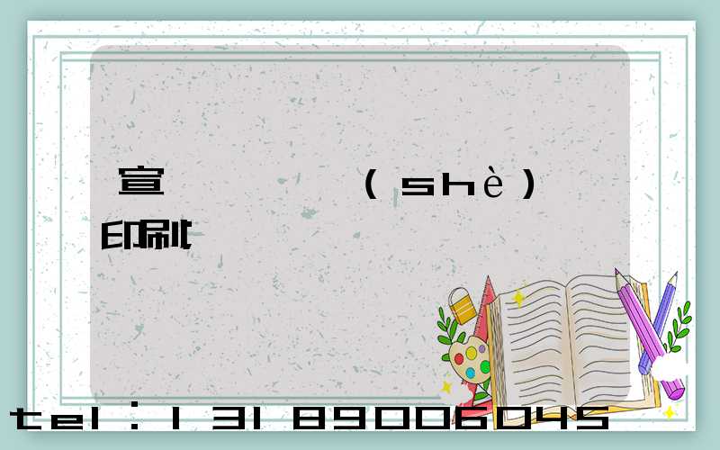 宣傳冊畫冊設(shè)計印刷